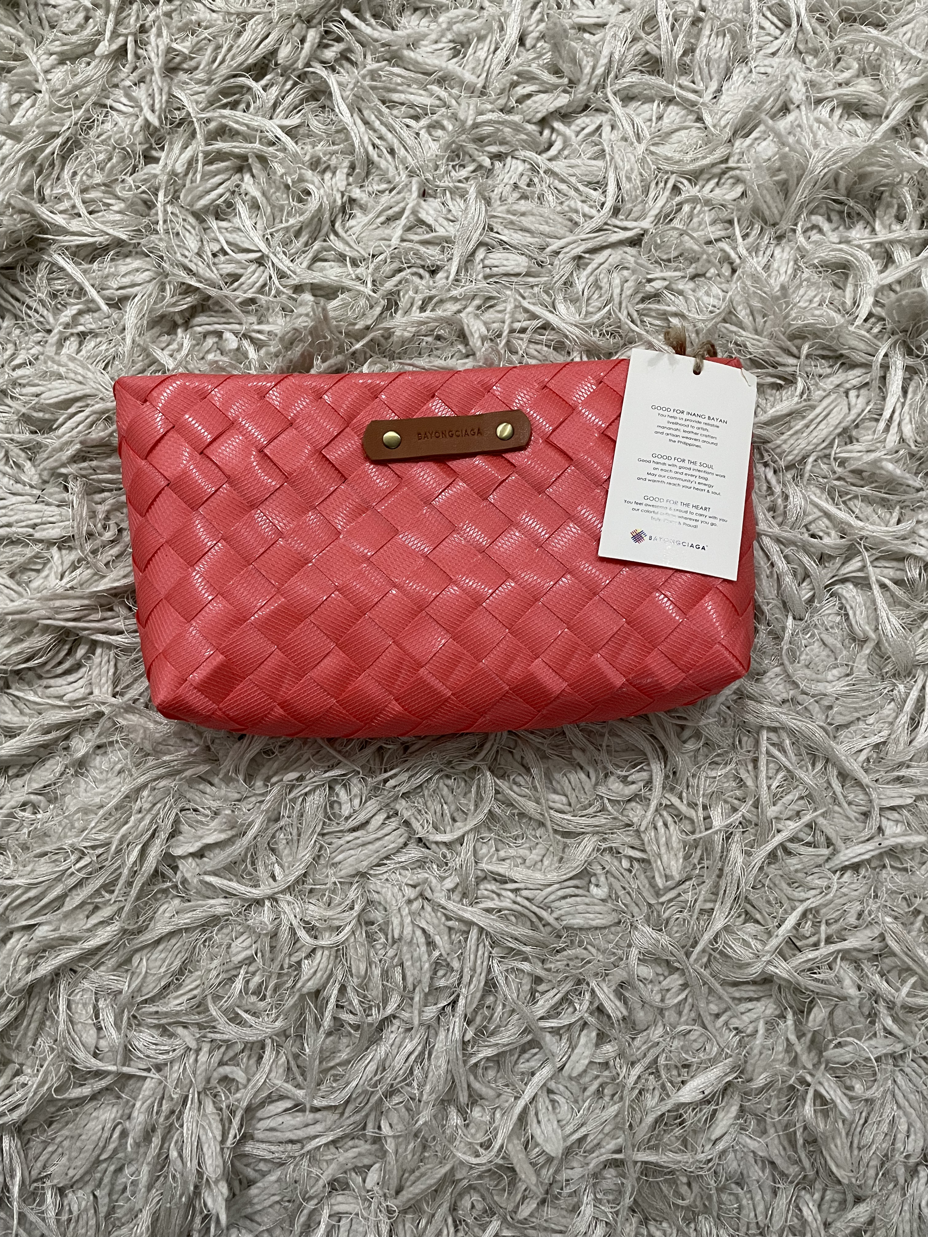 Red Luxe Pouch