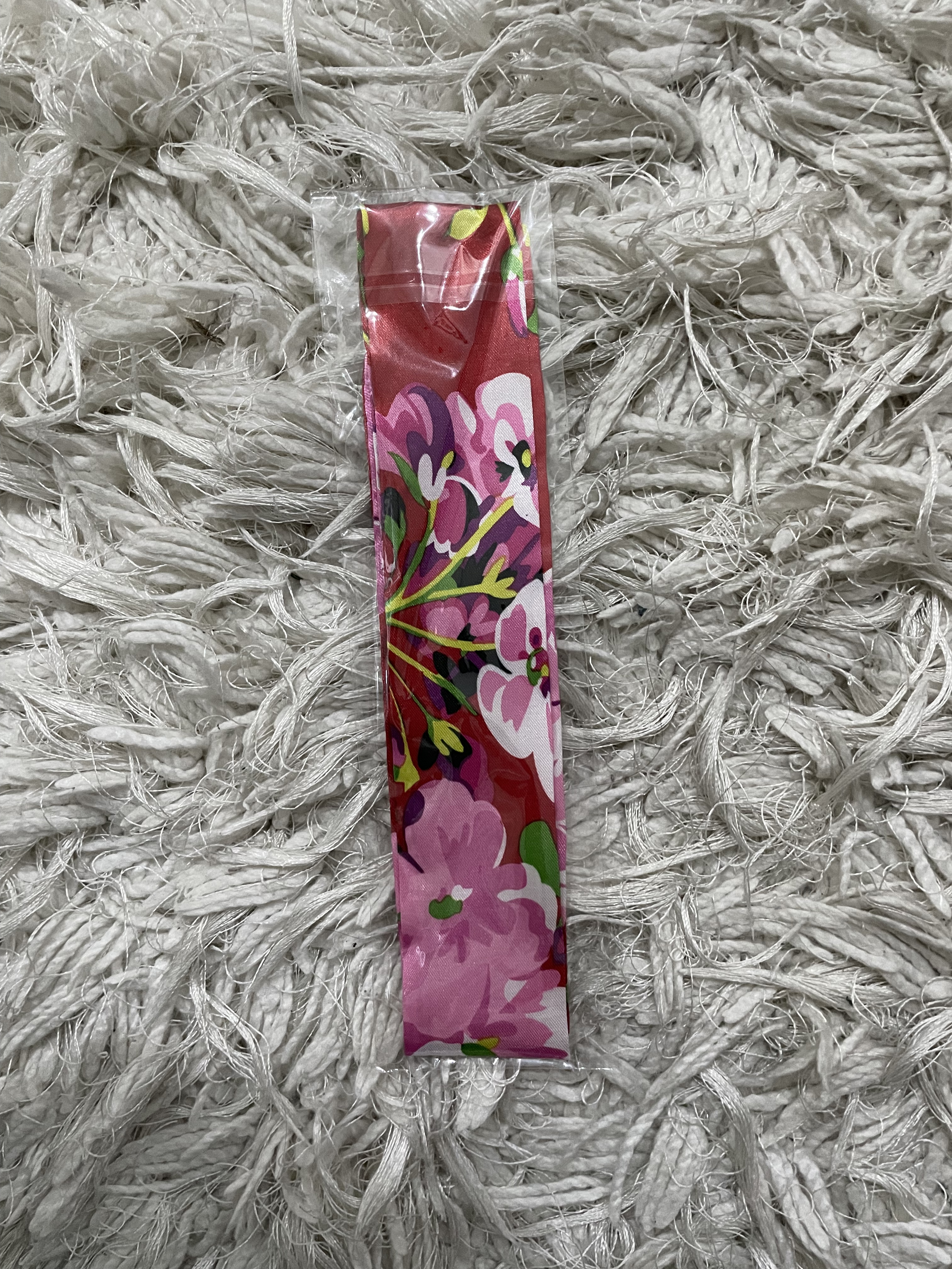 Pink Floral Ribbon