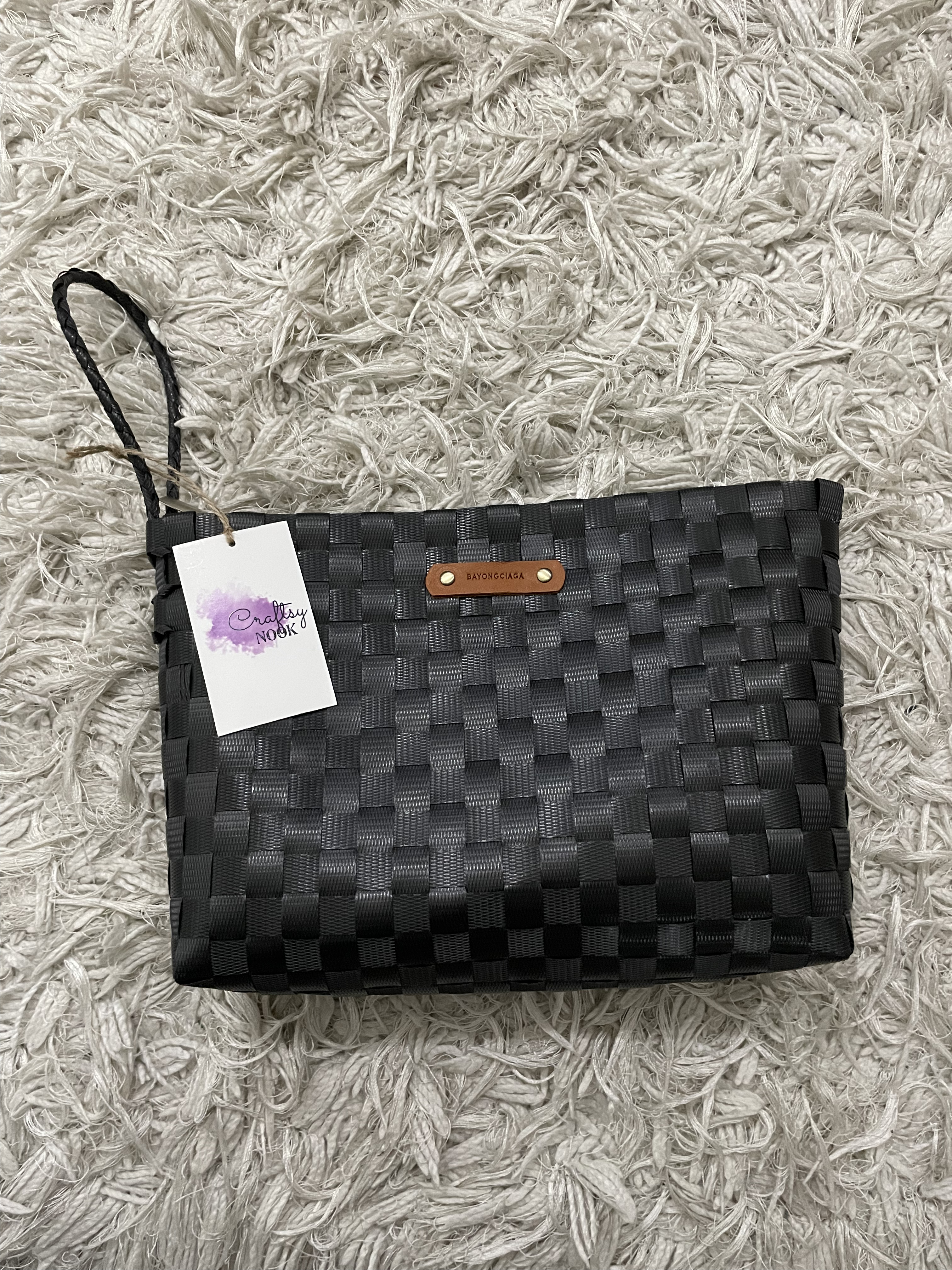 Black Travel Clutch